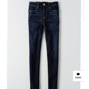 Hi rise denim jeggings